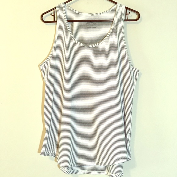 Universal Thread Tops - Universal Threads Tank Top Striped Print Stretch